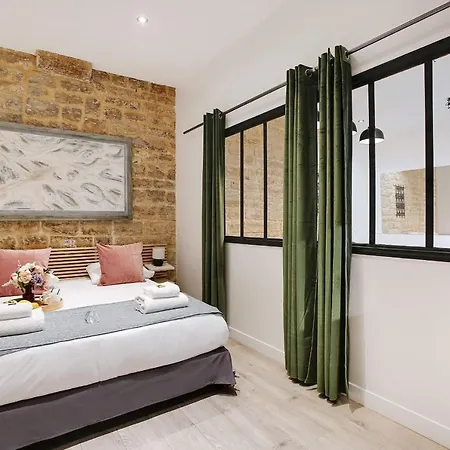 Cosy - 6p-2br - Republique Apartment